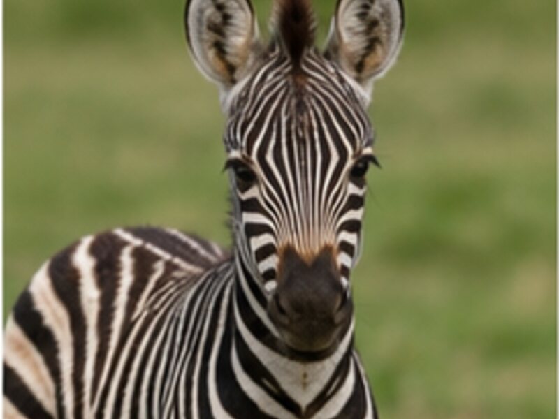 Zebra foal